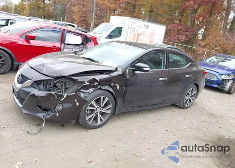 2016 Nissan Maxima 3.5 Platinum z USA, uszkodzony, nr VIN 1N4AA6AP1GC382425